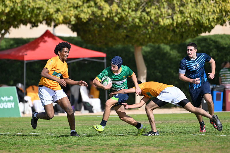 Saudi rugby training session