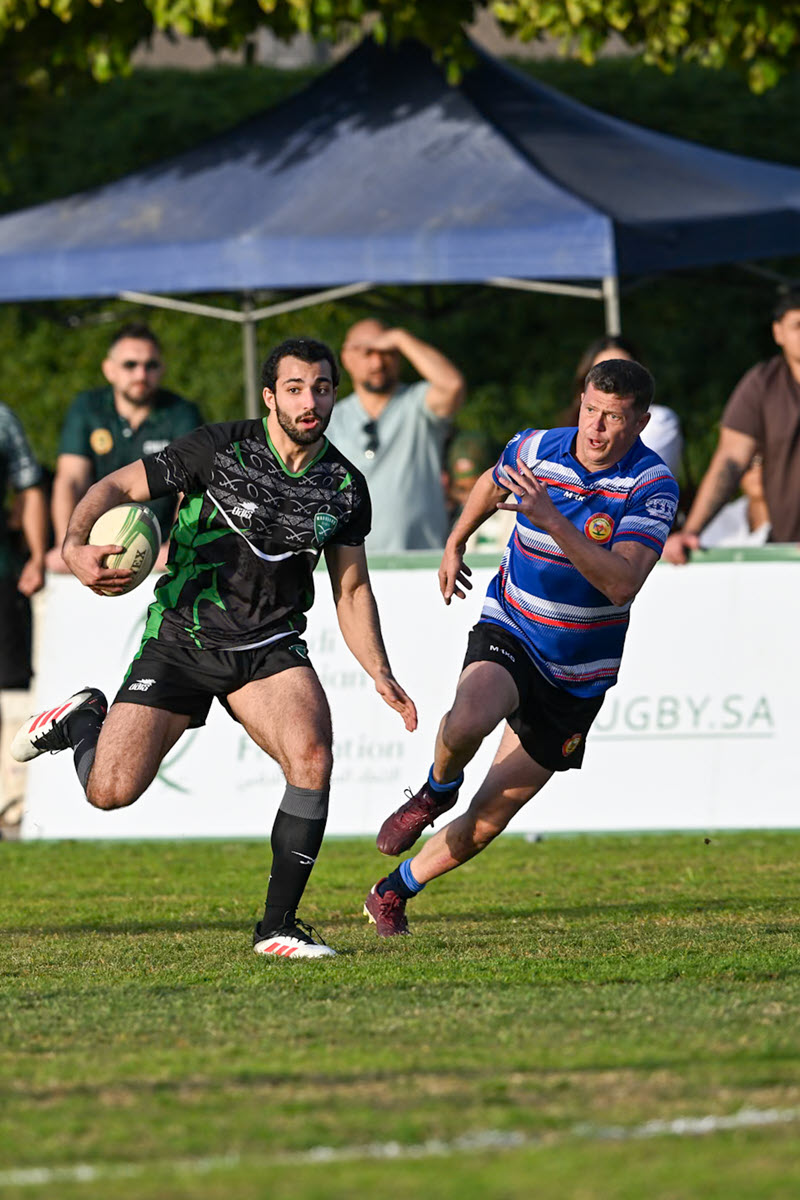Women's rugby at Salwa Garden Village